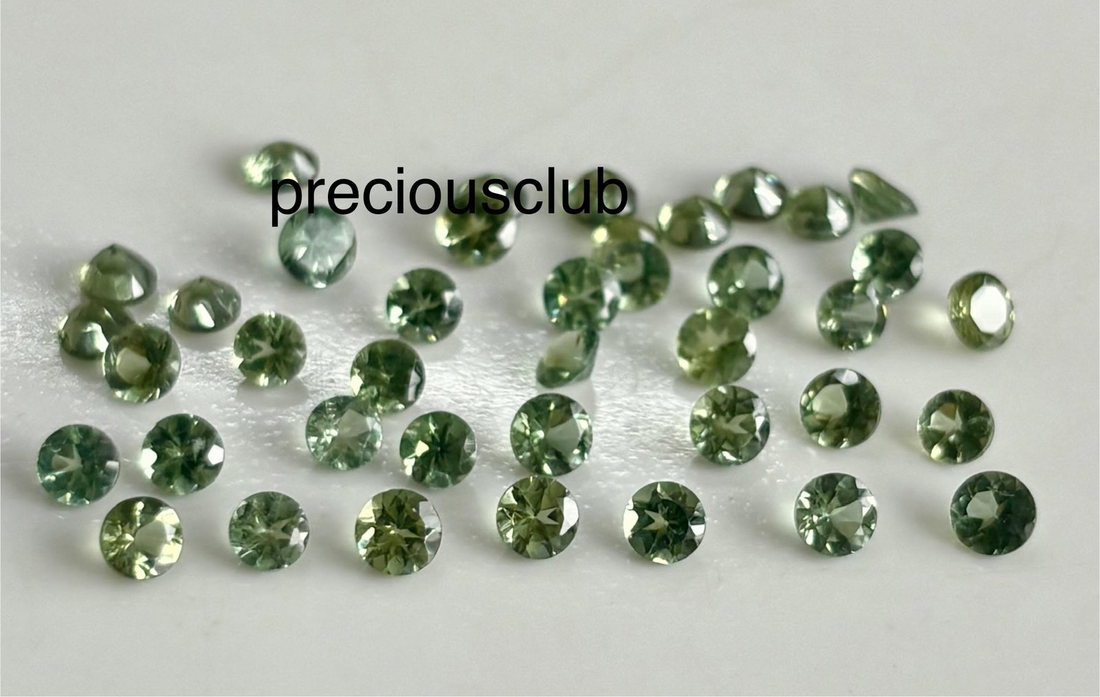Natural Mint Green Apatite 4mm Round Faceted Gemstone – AAA Quality Loose Gems